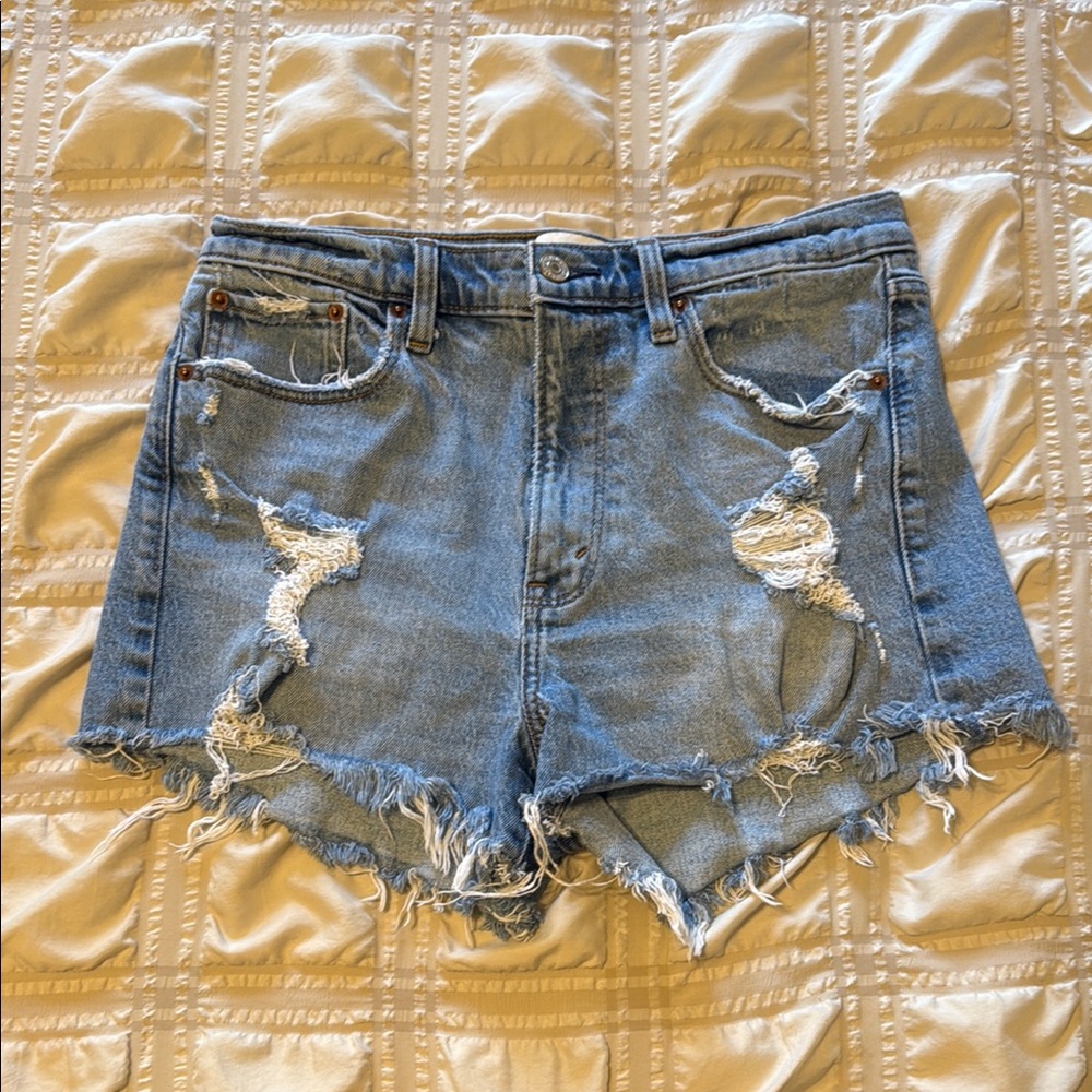 Abercrombie & Fitch A&F Denim Jean Shorts